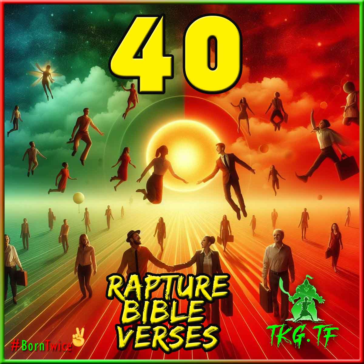 40 Rapture Bible Verses - TakingTurf.com